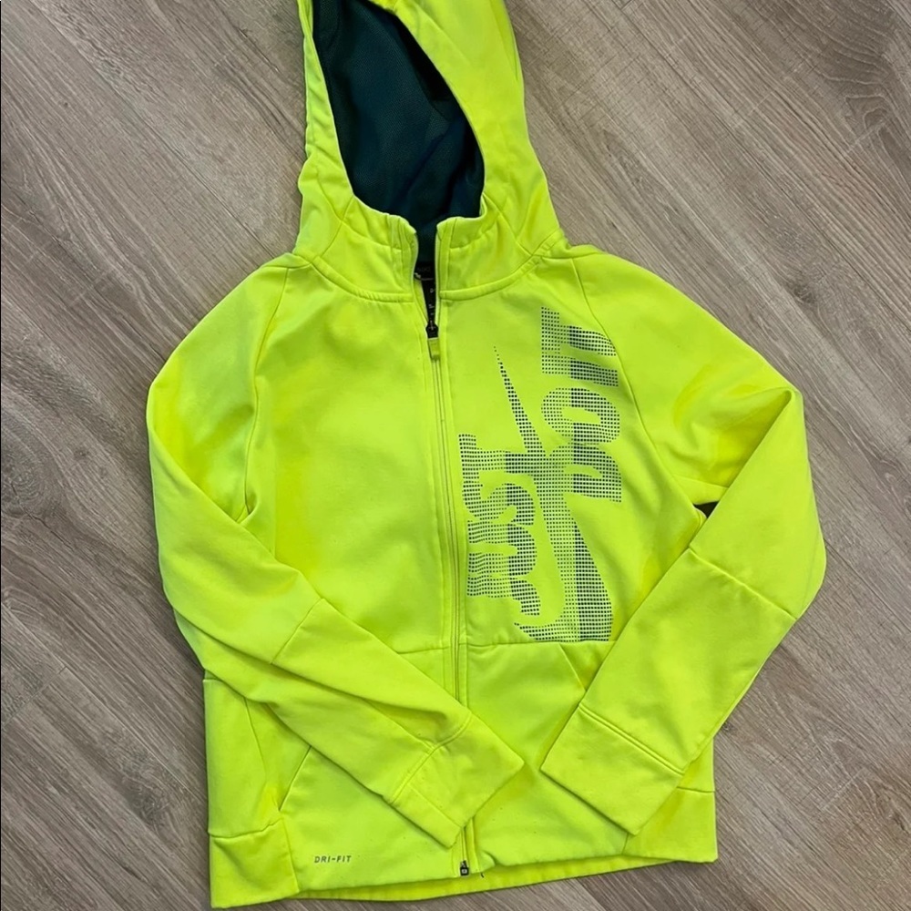 Nike hot yellow jacket youth - Picture 1 of 3